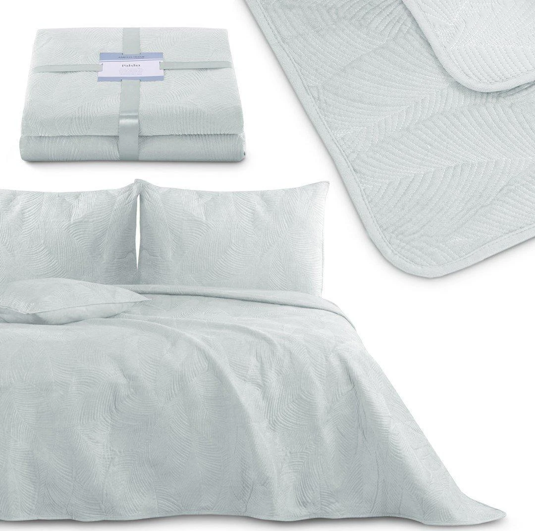 Lovatiesė AmeliaHome PALSHA 260x280 cm, spalva: pilka