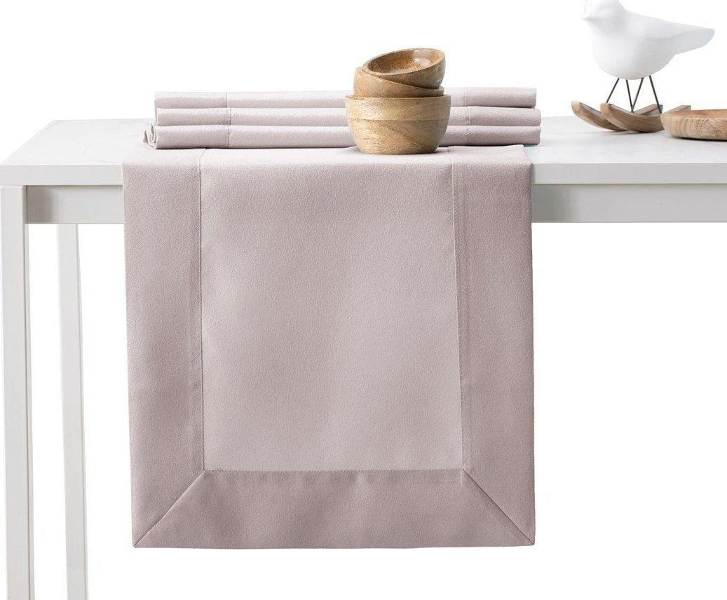 AmeliaHome Staltiesė pudrinės rožinės spalvos 40 x 140 cm (EMPIRE)
