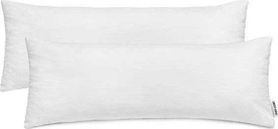 DecoKing Pagalvės užvalkalas 40 × 145 cm, balta, 2 vnt