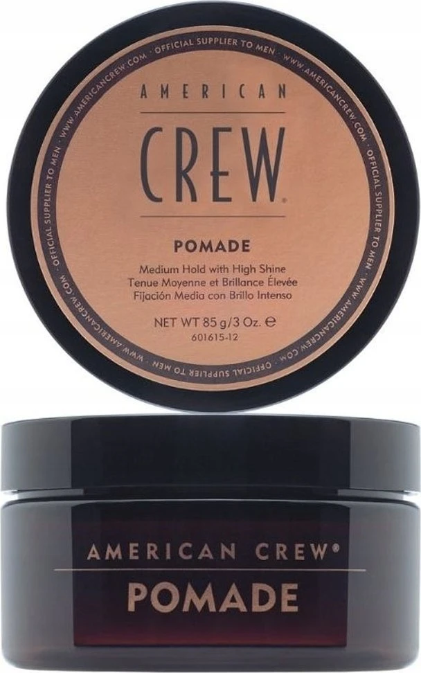 American Crew Pomade glicerino plaukų formavimo priemonė „Kreminis“ vidutinės fiksacijos, 85 g