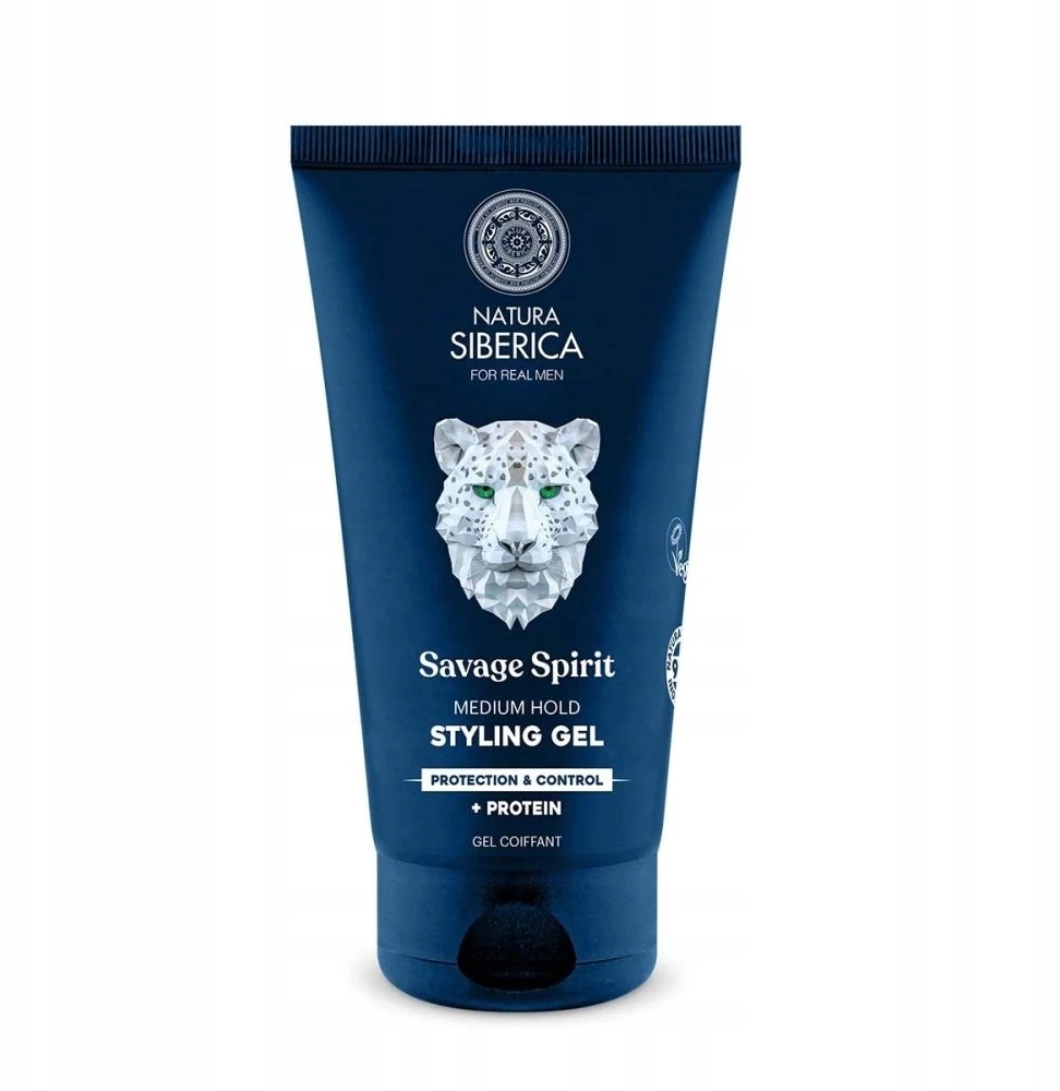 American Crew Natura Siberica „For Real Men“ vidutinės fiksacijos formavimo gelis, 150 ml