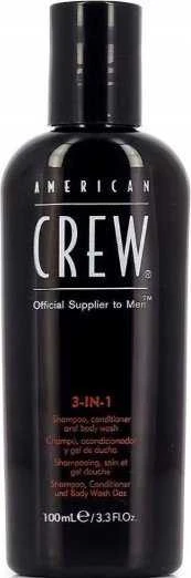 American Crew Daily Deep Moisturizing Vegan Hair šampūnas maitinančioms plaukams, 100 ml
