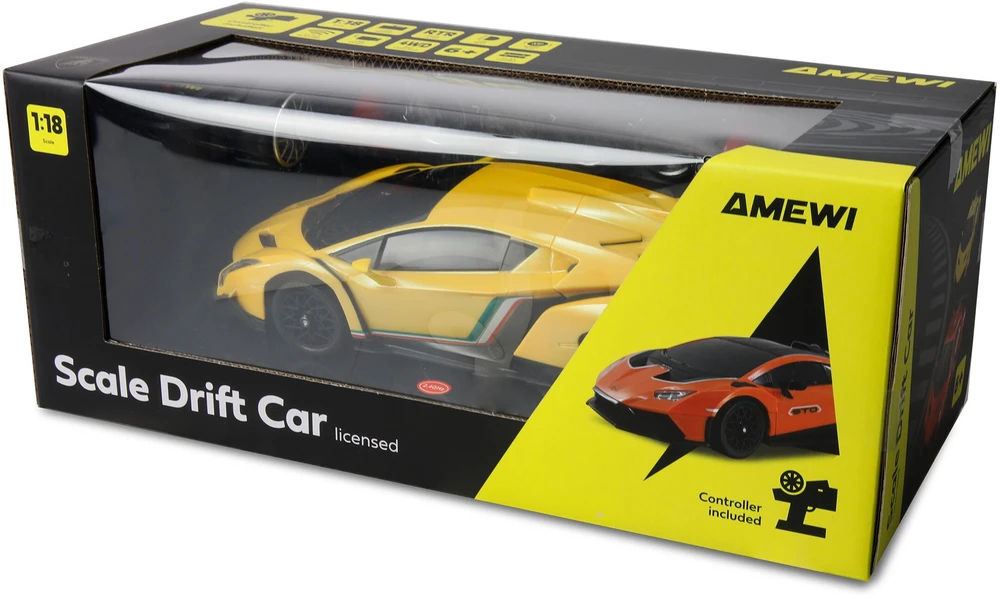 Carruzzo Amewi 21115 Radijo bangomis valdomas (RC) modelis Šonaslydžio automobilis Elektrinis variklis 1:18