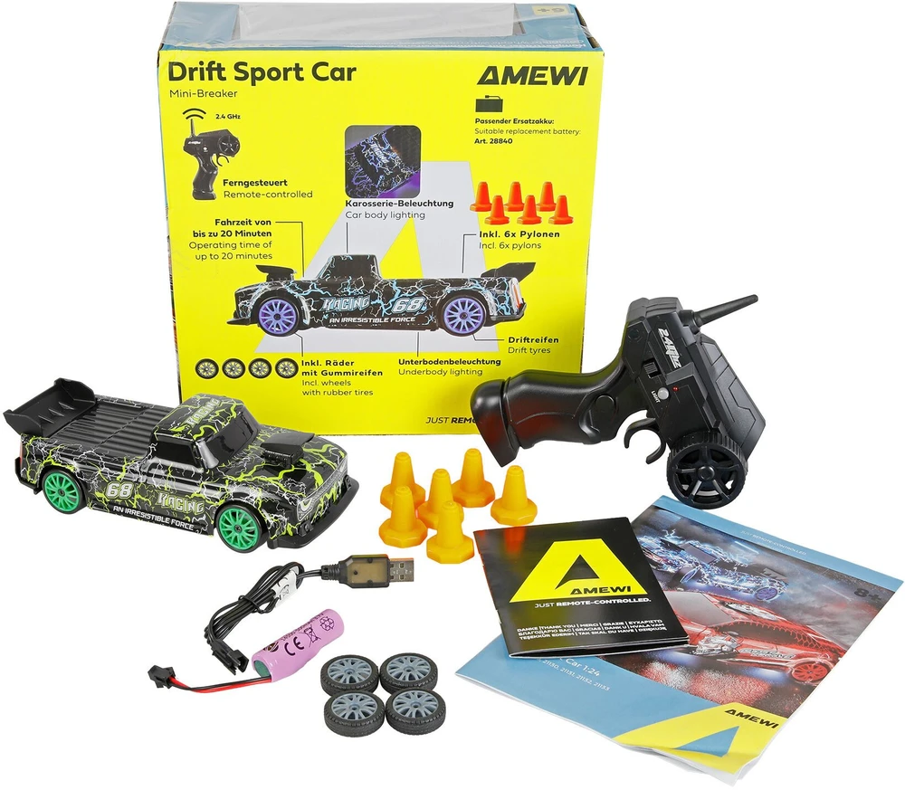 Amewi Amewi 21129 zdalnie sterowany modelis Auto do driftu Silnik elektrinis 1:24