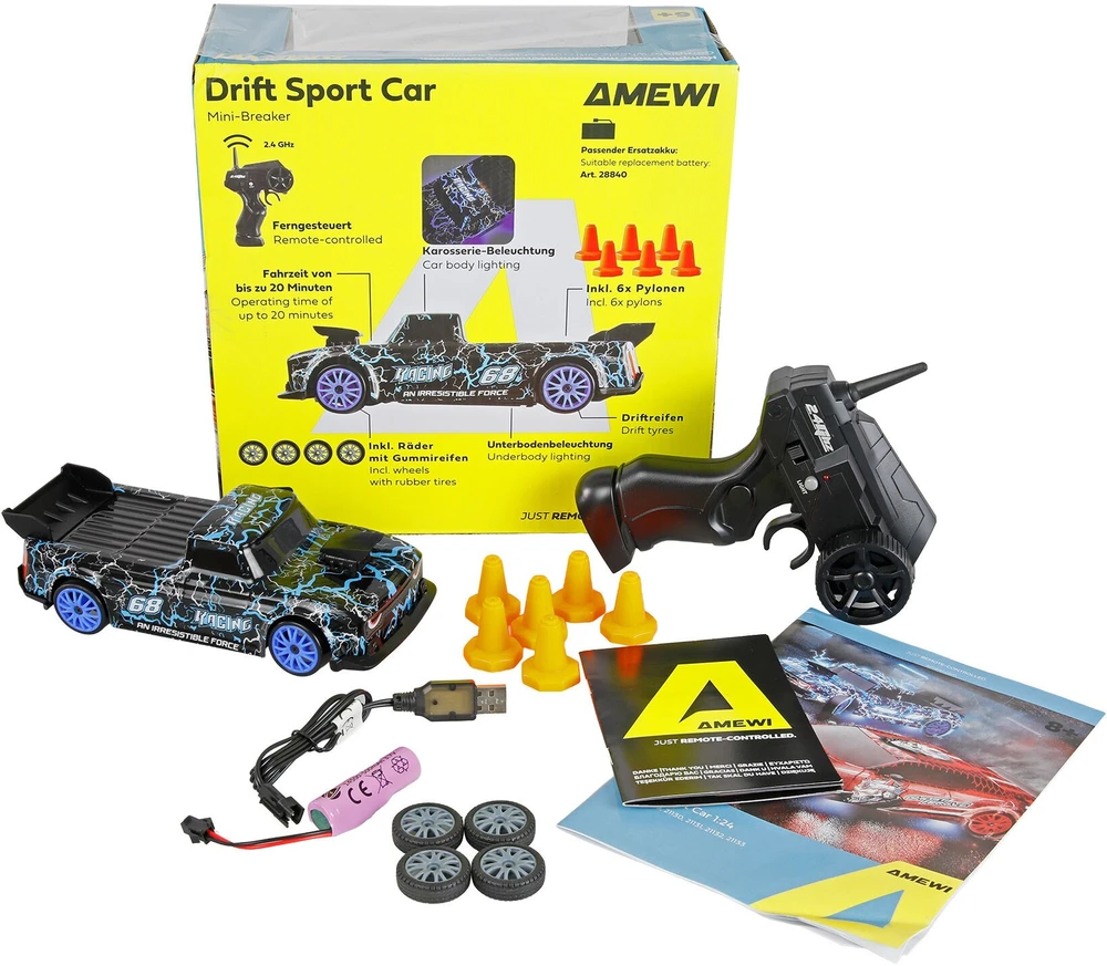 Amewi Amewi 21130 zdalnie sterowany modelis Auto do driftu Silnik elektrinis 1:24