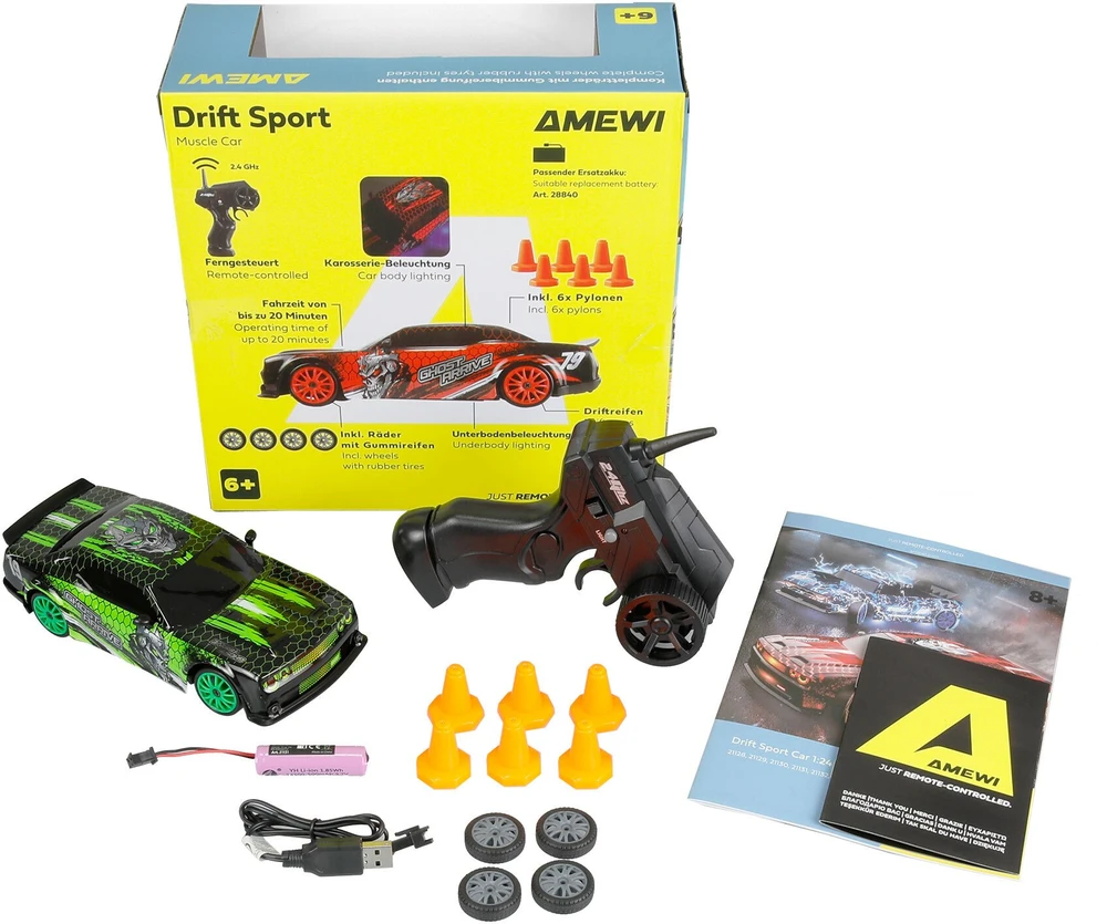 Amewi Amewi 21132 zdalnie sterowany modelis Auto do driftu Silnik elektrinis 1:24