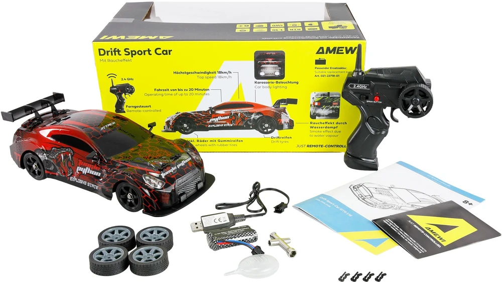 Amewi Amewi 21134 zdalnie sterowany modelis Auto do driftu Silnik elektrinis 1:16