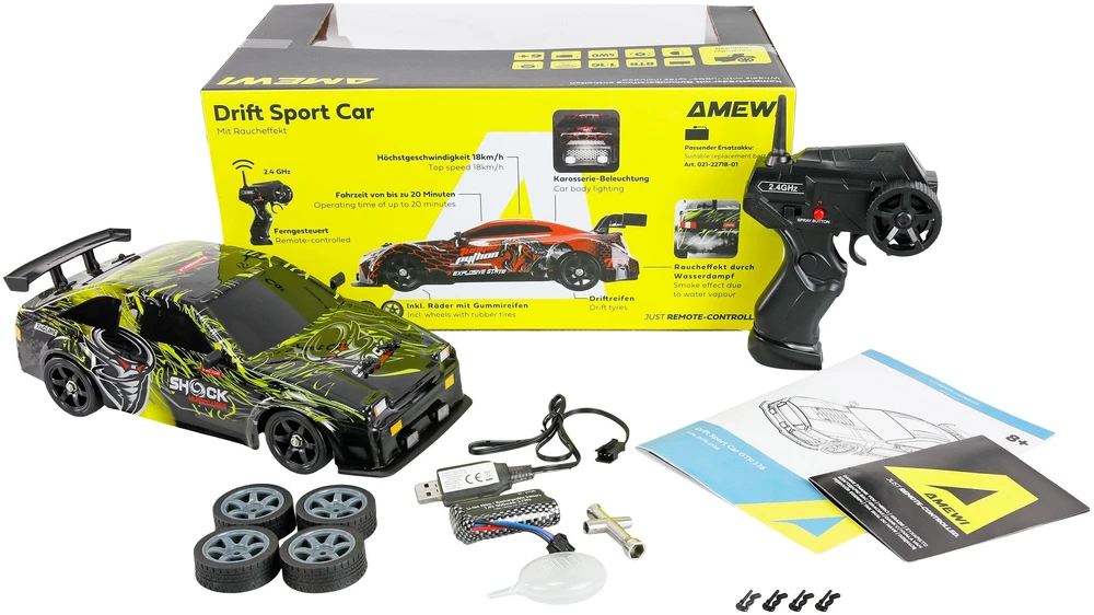 Amewi Amewi 21136 zdalnie sterowany modelis Auto do driftu Silnik elektrinis 1:16