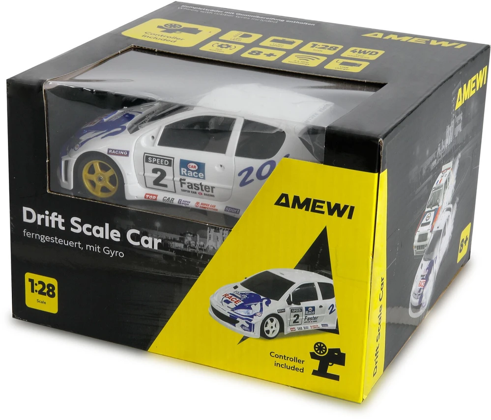 Amewi Amewi 21139 zdalnie sterowany modelis Auto do driftu Silnik elektrinis 1:28