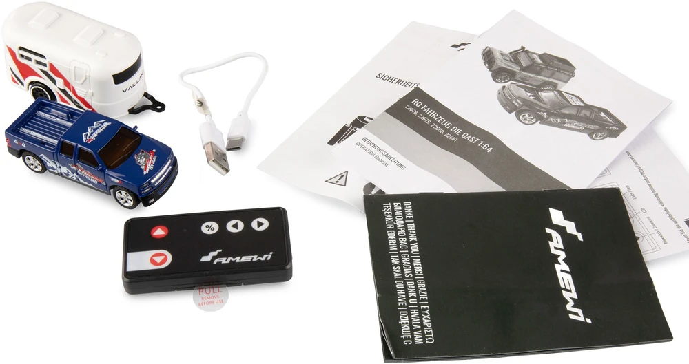 Amewi Amewi 22680 zdalnie sterowany modelis Pickup Silnik elektrinis 1:64