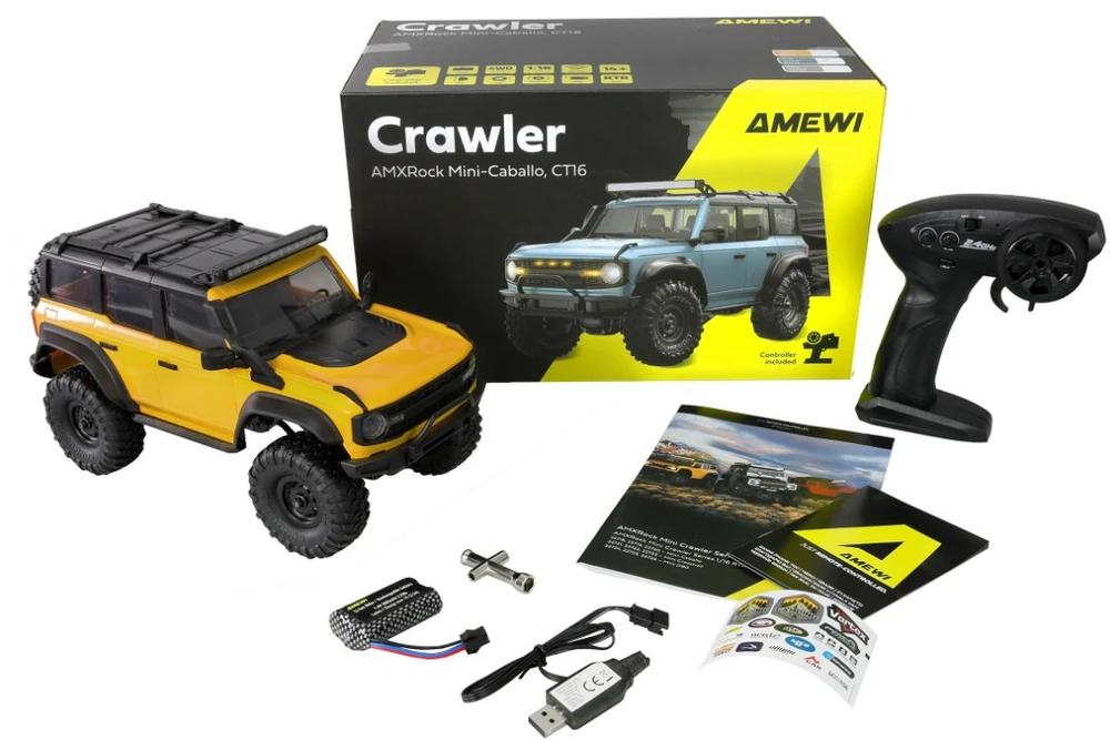 Amewi Amewi 22718 nuotoliniu būdu valdomas modelis Visureigis tipo crawler Elektrinis variklis 1:16