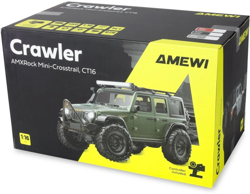 Amewi Amewi 22721 zdalnie sterowany modelis Samochód terenowy typu crawler Silnik elektrinis 1:16