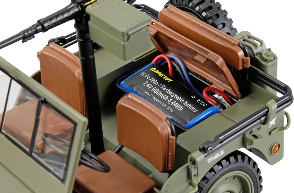Amewi Amewi 22737 nuotoliniu būdu valdomas vikšrinis visureigio modelis su 1:14 elektriniu varikliu