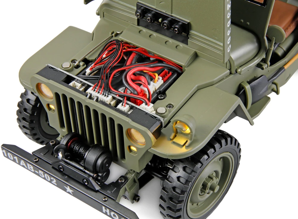 Amewi Amewi 22737 nuotoliniu būdu valdomas vikšrinis visureigio modelis su 1:14 elektriniu varikliu