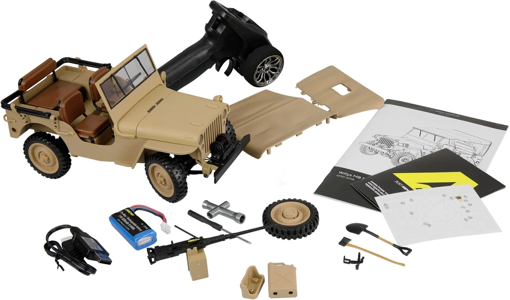 Amewi 22738 zdalnie sterowany modelis Samochód terenowy typu crawler Silnik elektrinis 1:14