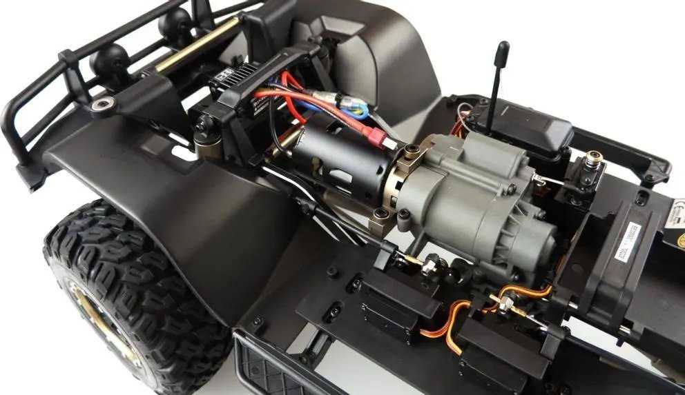 Amewi Amewi AMXRock RCX8P Scale Crawler Pick-Up 1:8, RTR grün
