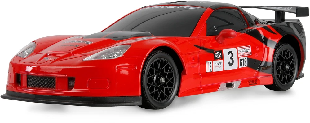 Carruzzo Amewi Corvette C6R Radijo bangomis valdomas (RC) modelis Šonaslydžio automobilis Elektrinis variklis 1:18