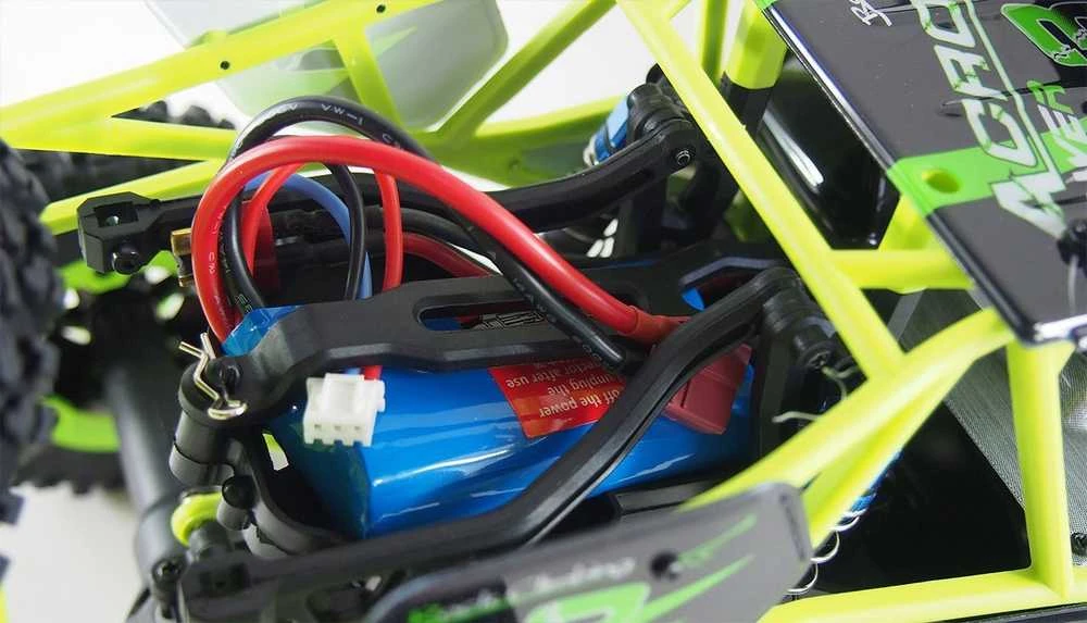 Amewi „Stealth“ „Stealth CRO55RACER“ dykumos bagažinė 4WD 1:12 RTR