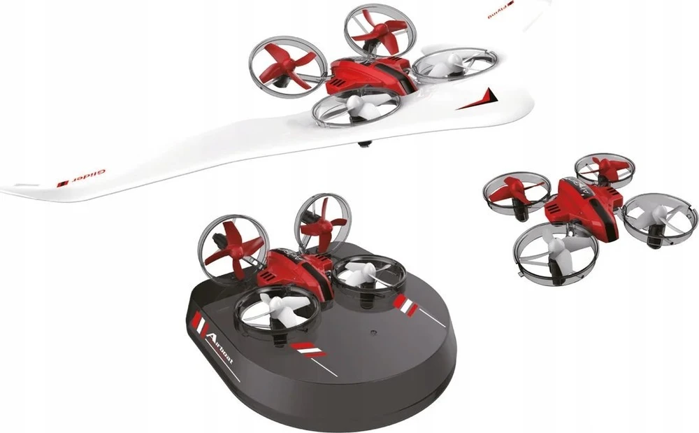 Carruzzo Amewi Air Genius All in 1 4 rotoriai Keturių menčių sraigtasparnis 300 mAh