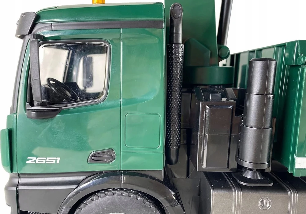 Amewi AMEWI Mercedes-Benz Arocs Licens Crane Truck w. Tipper RTR žalias