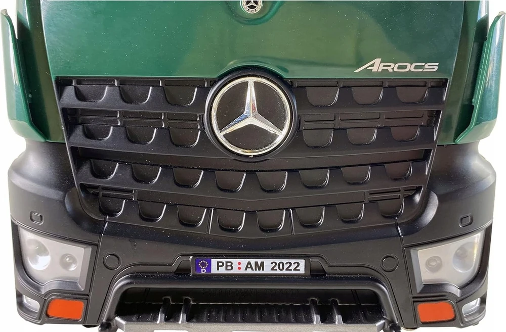 Amewi AMEWI Mercedes-Benz Arocs Licens Crane Truck w. Tipper RTR žalias