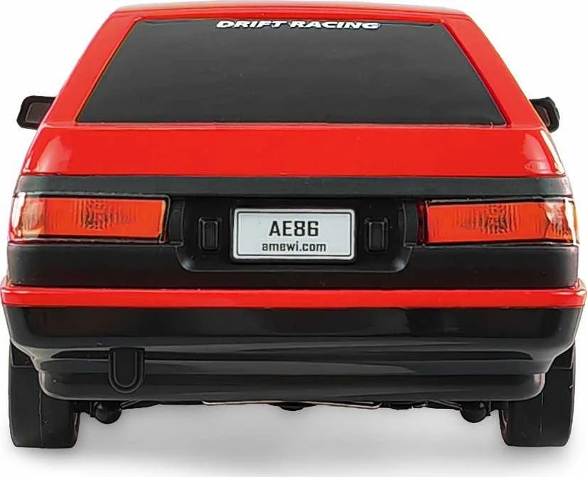 Amewi RC Auto AE86 Sprinter Drift Racing Car 1:18 RTR raudona