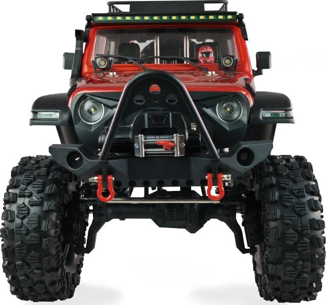 Amewi RC Auto AMXRock Crosstrail Crawler 4WD 1:10 ARTR raudona