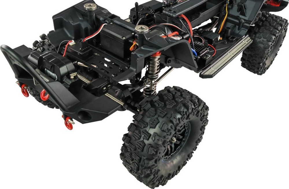 Amewi RC Auto AMXRock Crosstrail Crawler 4WD 1:10 ARTR raudona