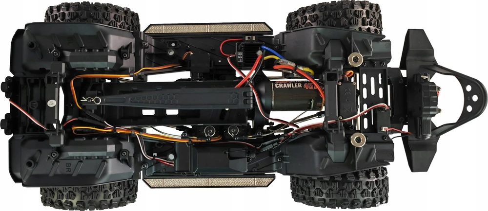 Amewi RC Auto AMXRock Crosstrail Crawler 4WD 1:10 ARTR raudona
