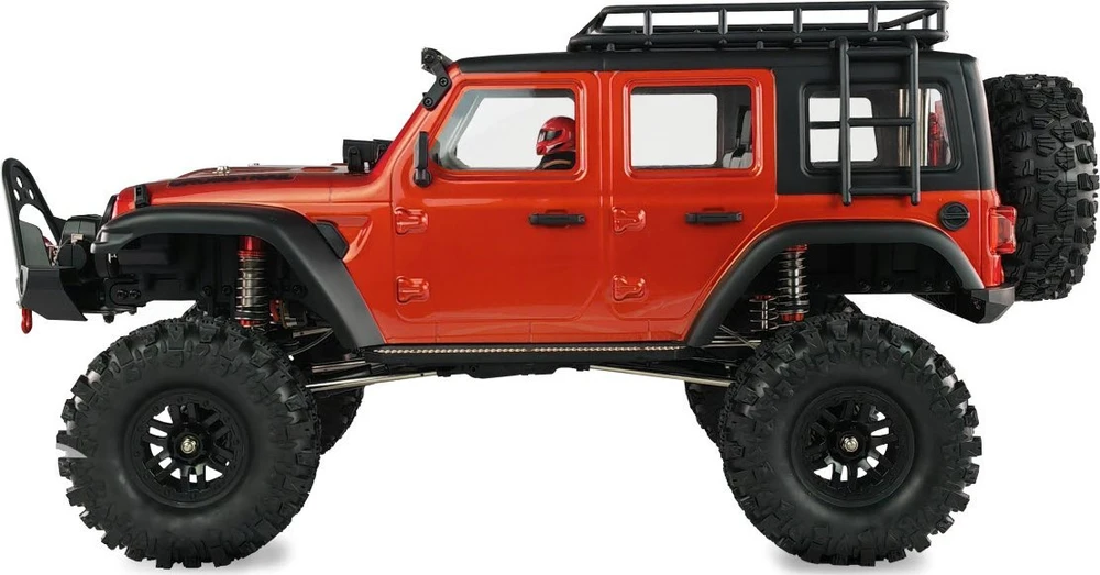 Amewi RC Auto AMXRock Crosstrail Crawler 4WD 1:10 ARTR raudona