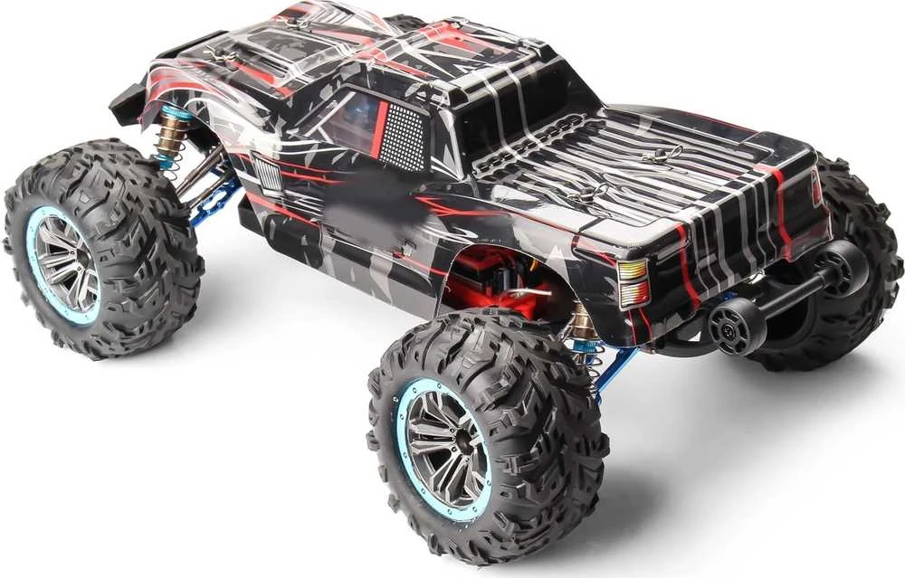 Amewi Geltona Geltona RC Auto Crusher Monstertruck Li-Po baterija 2200mAh /14+
