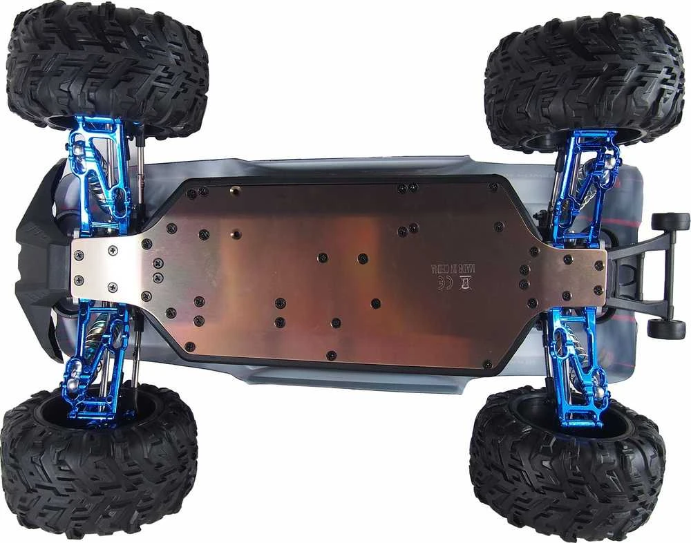 Amewi Geltona Geltona RC Auto Crusher Monstertruck Li-Po baterija 2200mAh /14+