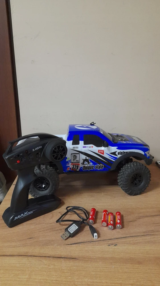 Amewi RC Auto Dirt Pickup Crawler LiIon 1500mAh blau /8+