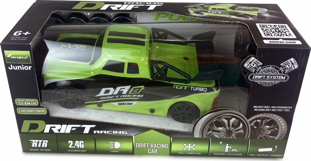 Carruzzo Amewi 21101 Radijo bangomis valdomas (RC) modelis Kelių lenktyninis automobilis Elektrinis variklis 1:18