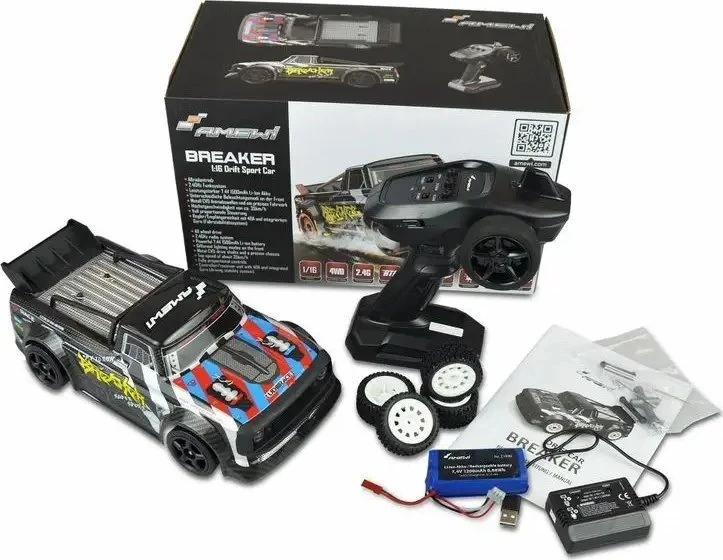 Amewi RC Auto Drift sportinio automobilio pertraukiklis Pro LiIon 1200mAh/14+