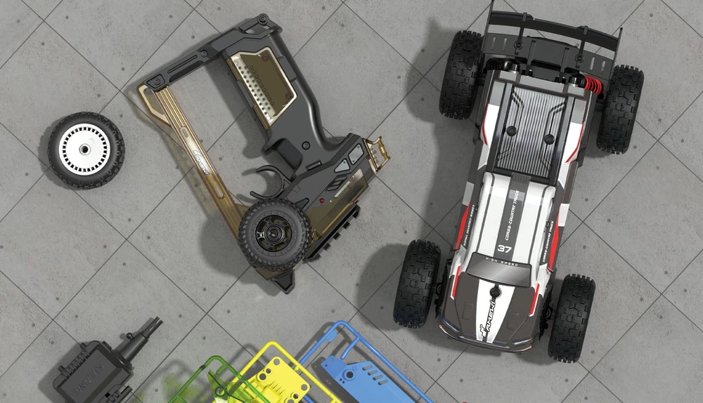 Amewi Amewi RC Auto Hero Truggy DIY/Ohne Baterija 51Backs/8+