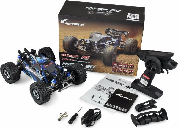 Amewi Amewi RC Auto Hyper Go Buggy Li-Po Akku 1050mAh blau/14+