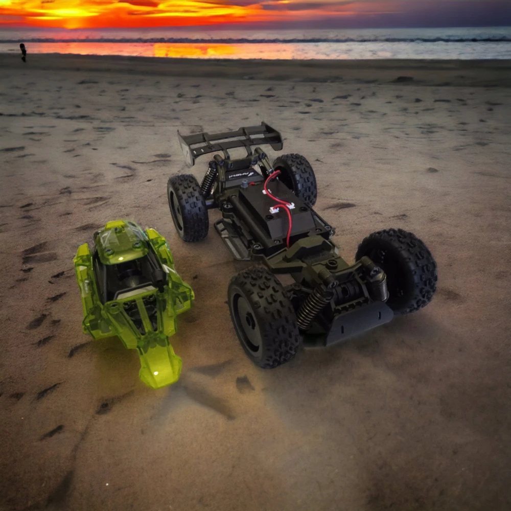 Amewi Amewi RC Auto Razor Buggy DIY/Ohne Akku 74Teile grün/8+