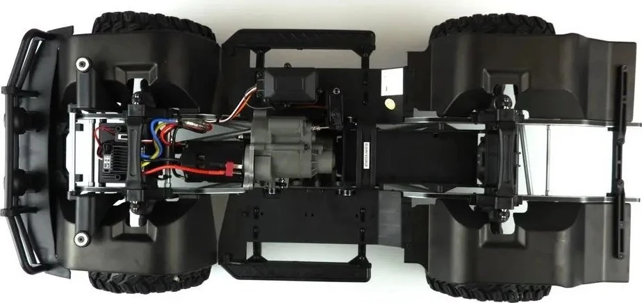 Amewi Amewi RC automobilis, modelis Amxrock RCx8Bs, mastelio vikšrinis pikapas 1:8 RTR matinis žalias šepečiu 2,4 GHz