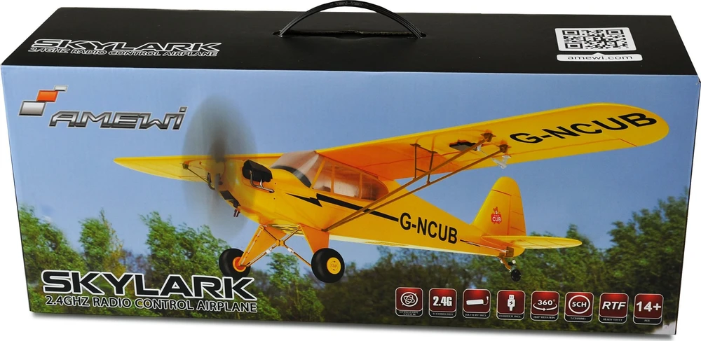 Amewi Amewi RC Flugzeug Skylark Li-Po baterija 500mAh/14+