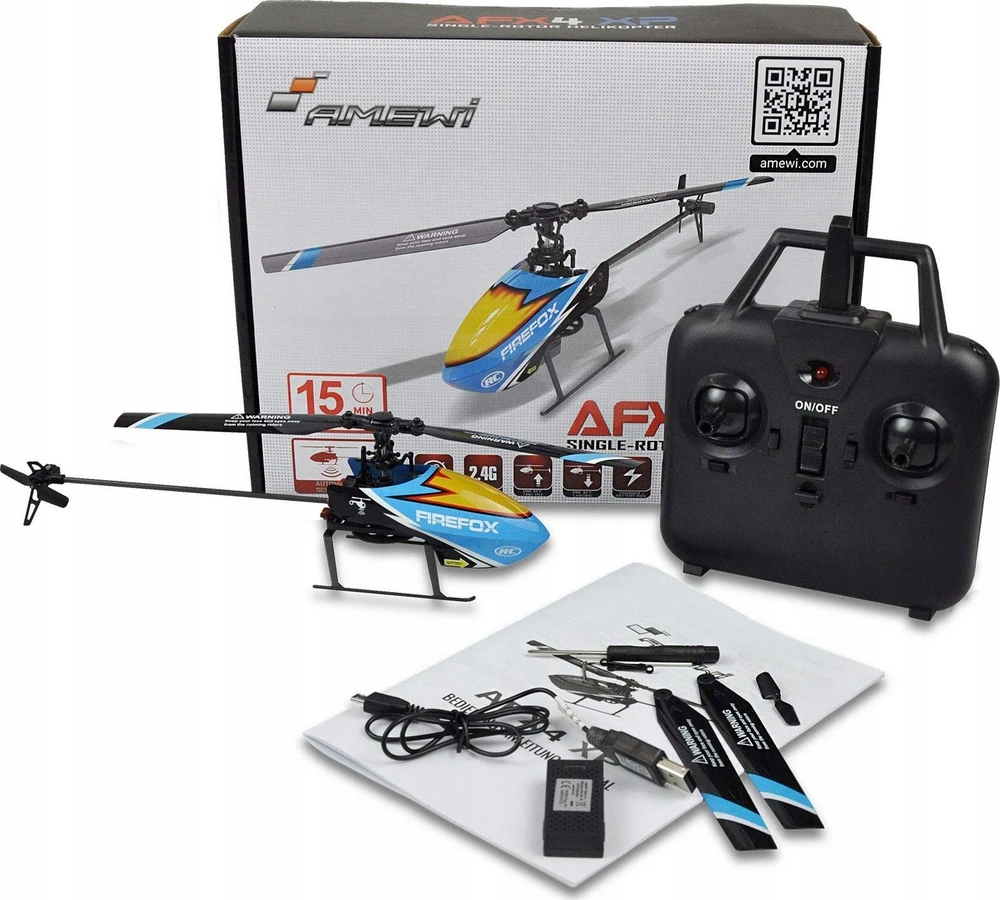 Carruzzo Amewi AFX4 XP Radijo bangomis valdomas (RC) modelis Sraigtasparnis Elektrinis variklis