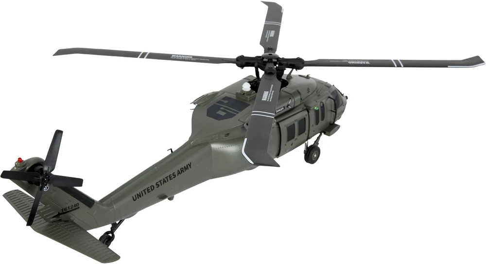 Amewi Amewi UH60 Juodas Hawk Marine CP Helikopter 6G/3D RTF 16+