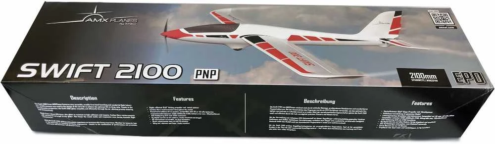 „Amewi AMXPlanes Swift 2100“ varikliai EPO PNP