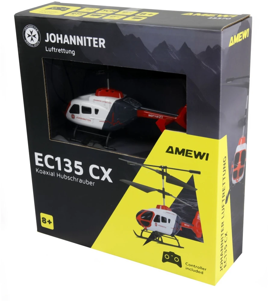 Carruzzo Amewi EC135 Radijo bangomis valdomas (RC) modelis Sraigtasparnis Elektrinis variklis