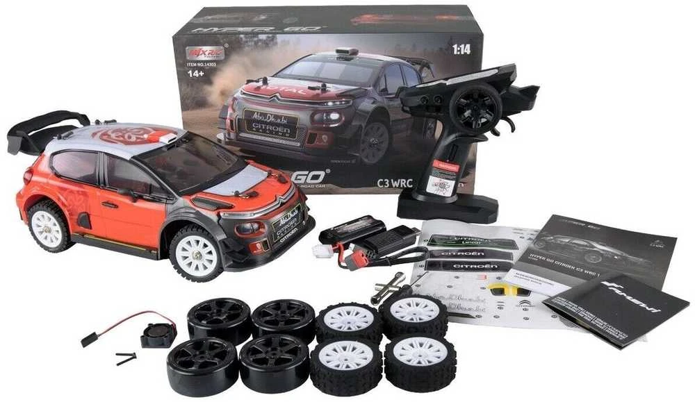 Amewi Hyper Go Citroen C3 WRC Rallye/Drift 4WD 1:14 RTR
