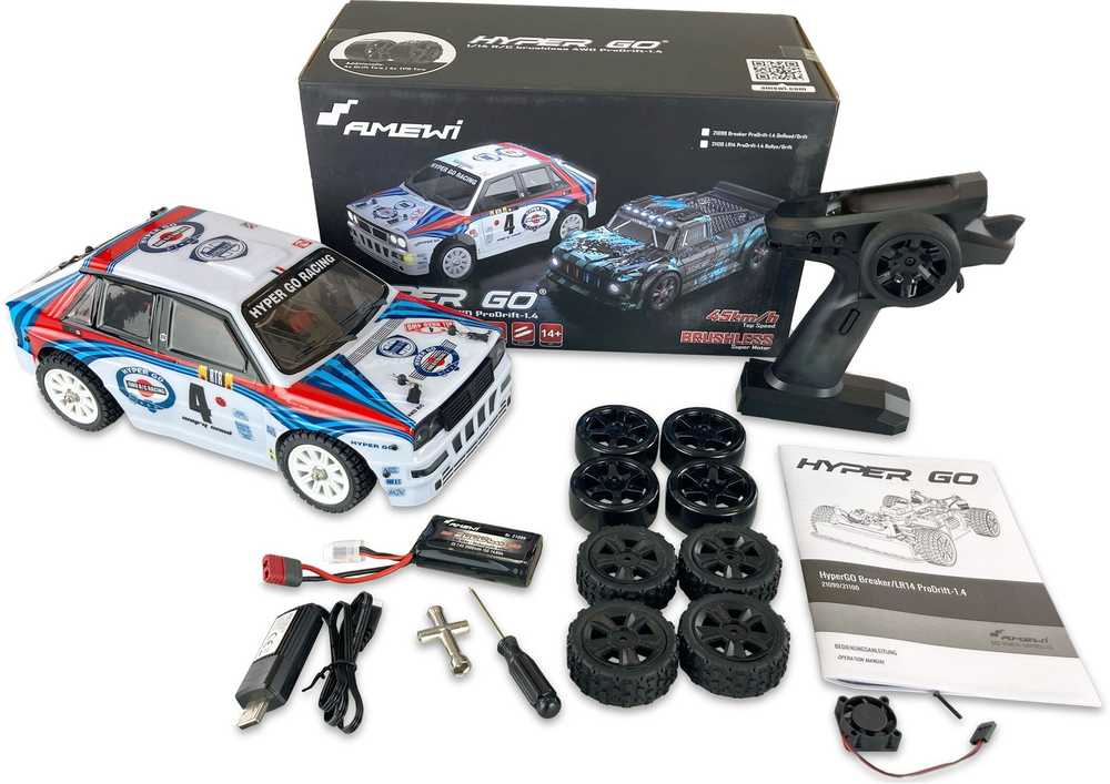Amewi Hyper Go LR14 ProDrift-1.4 Rallye/Drift 4WD 1:14 RTR