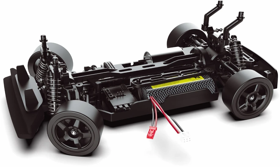 Samochód Amewi RC Drift Rallye LR16 4WD 1:16 RTR balta/mėlyna/raudona /14+