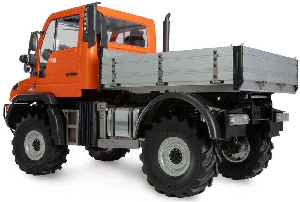 Amewi Amewi Mercedes-Benz Unimog Geräteträger 4WD 1:10 ARTR oranžinis