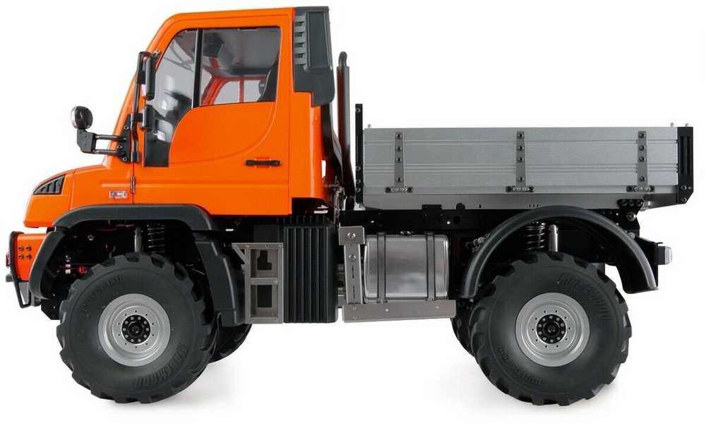 Amewi Amewi Mercedes-Benz Unimog Geräteträger 4WD 1:10 ARTR oranžinis