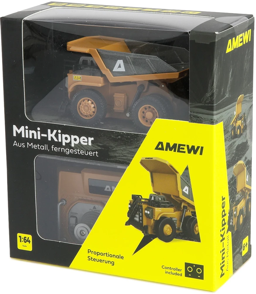 Amewi Mini-Kipper metal proportional 8-Kanal 1:64 RTR 6+